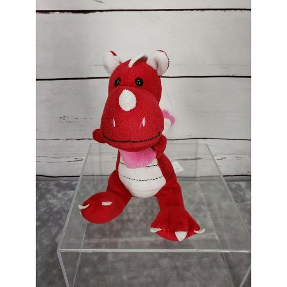Animal Adventures Red Dragon Plush Toy - Picture 8 of 8
